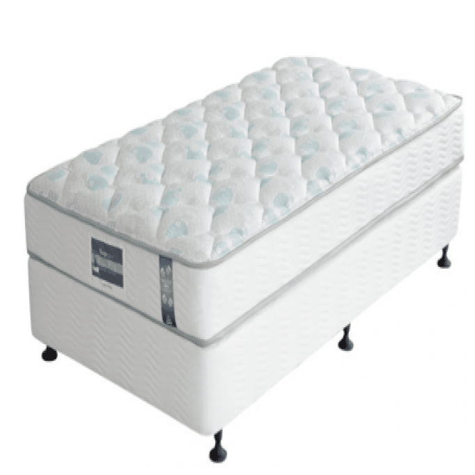 White bed